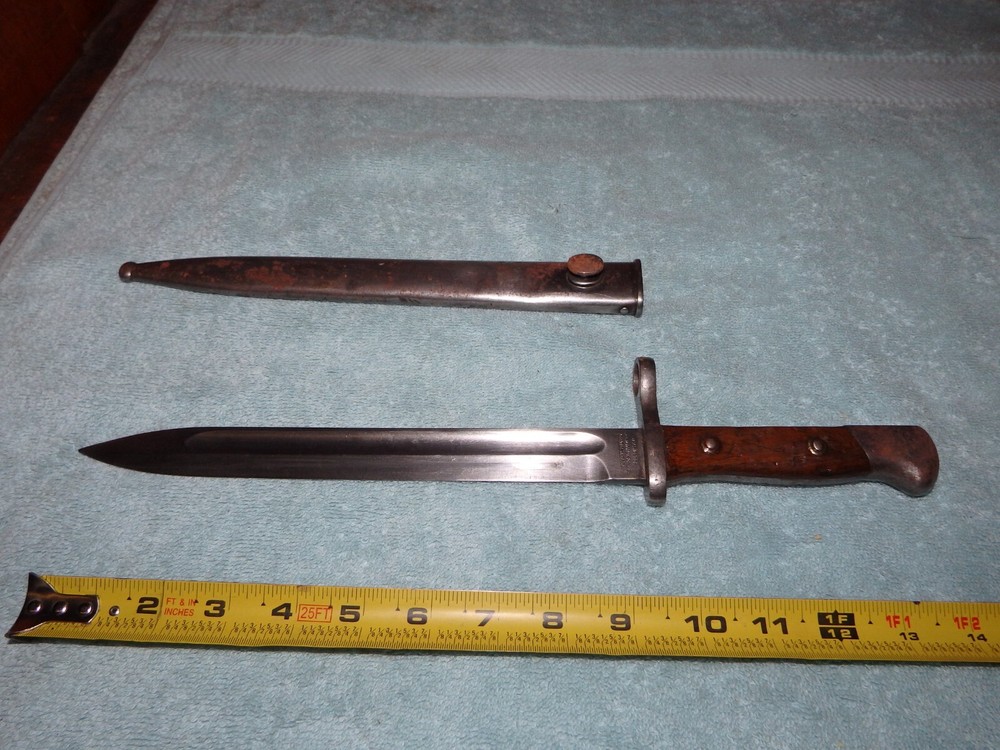 MAUSER BAYONET WEYERSBERG KIRSCHBAUM & CO. SOLINGEN