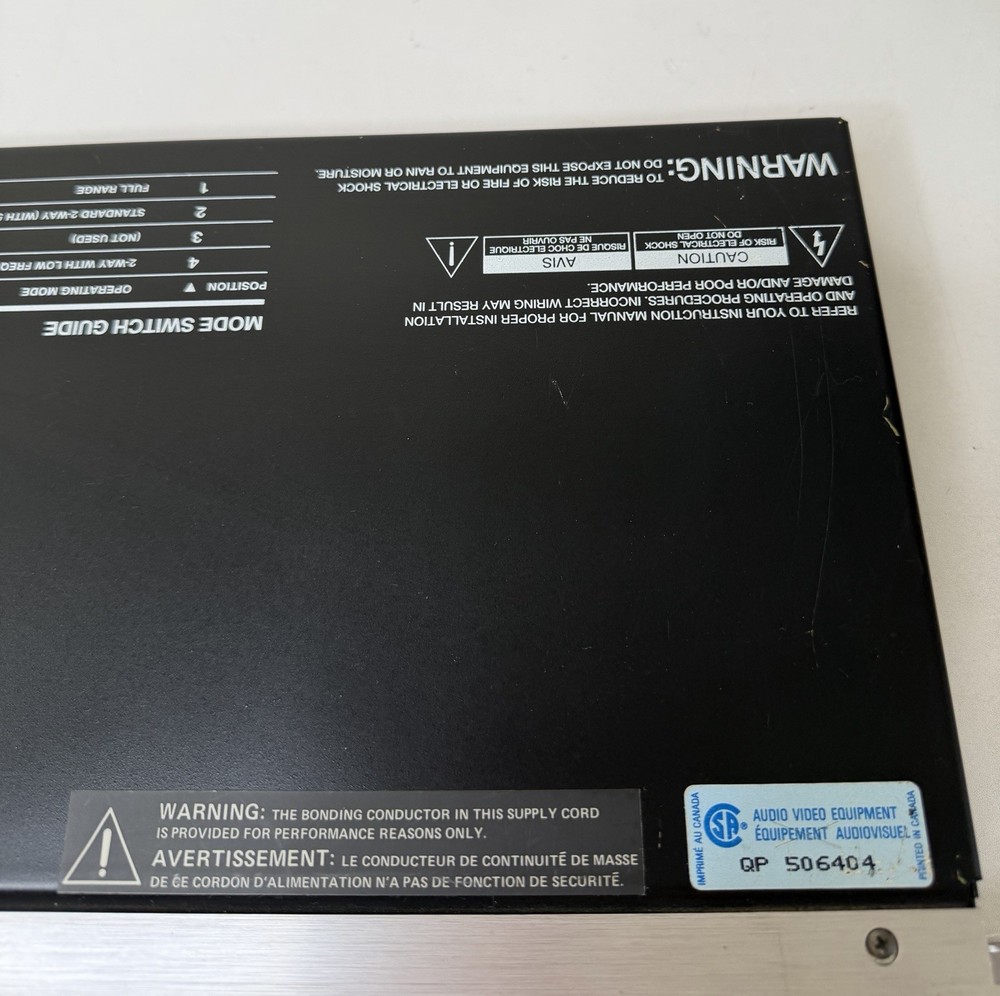 Bose 802C II Systems Controller Rack EQ