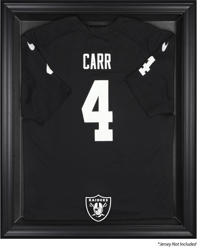 Las Vegas Raiders Black Framed Jersey Display Case