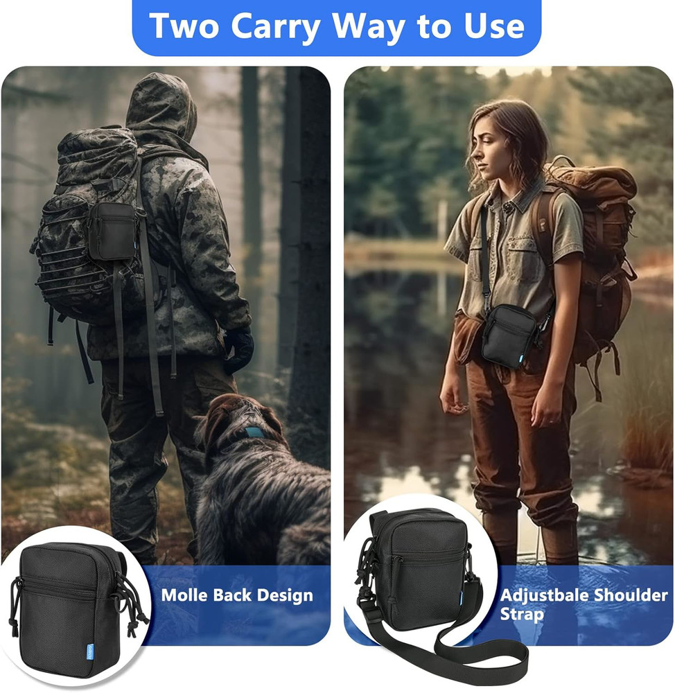 Protective Nylon Case for Night Vision Goggles and Binoculars with Strap