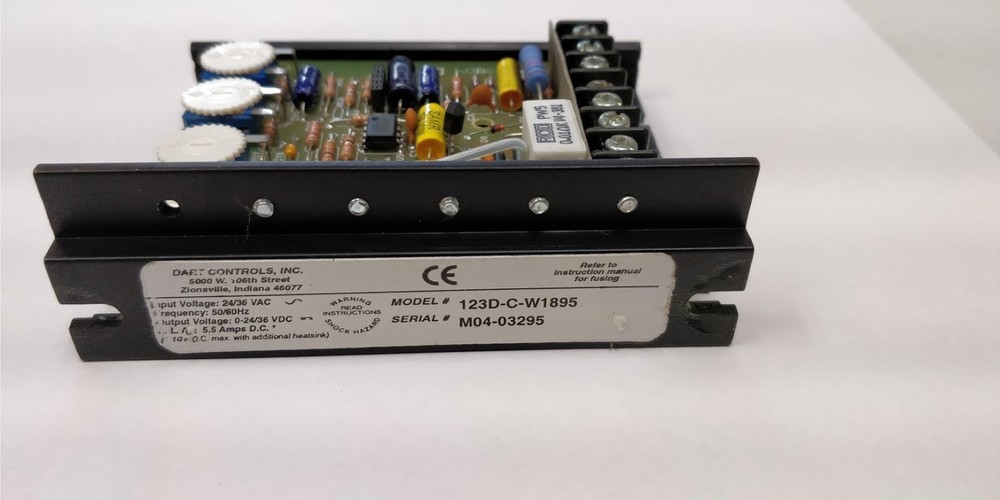 Dart 123D-C-W1895 Variable Speed DC Control