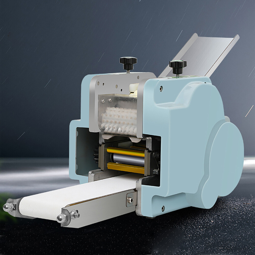 Commercial Electric Dumpling Skin Processing Machine Maker Wonton Dough Wrapper