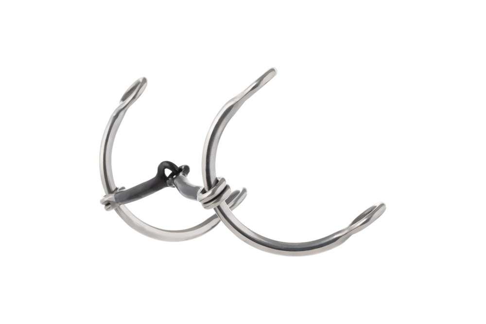 Weaver Leather, Gag Bit, Smooth Sweet iron Snaffle Moouth