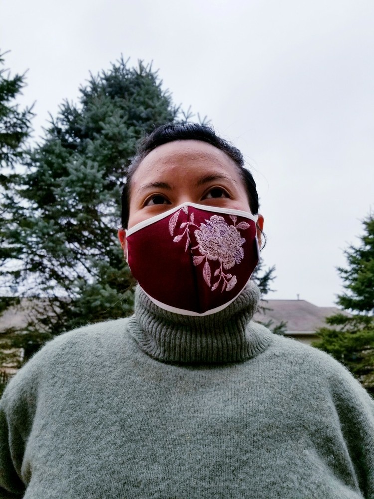Antimicrobial Cloth Mask, Rewashable, Lightweight, Soft, Patterned, Colored- Buy