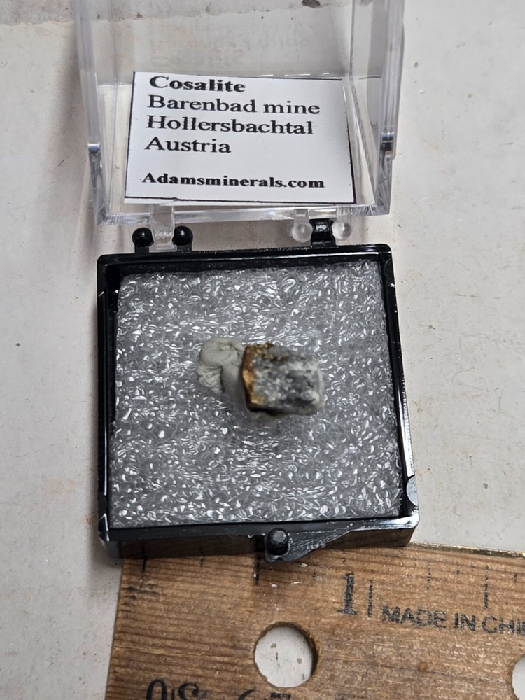Beautiful Cosalite thumbnail specimen