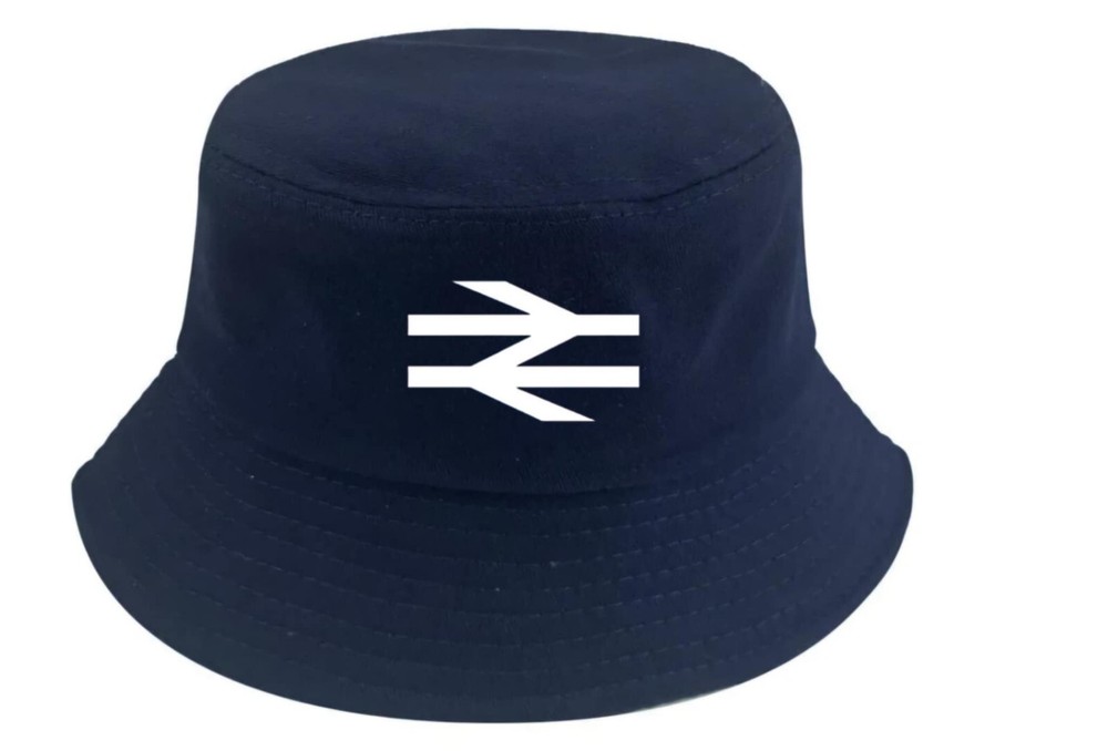 British Rail Bucket Hat Blue or Red