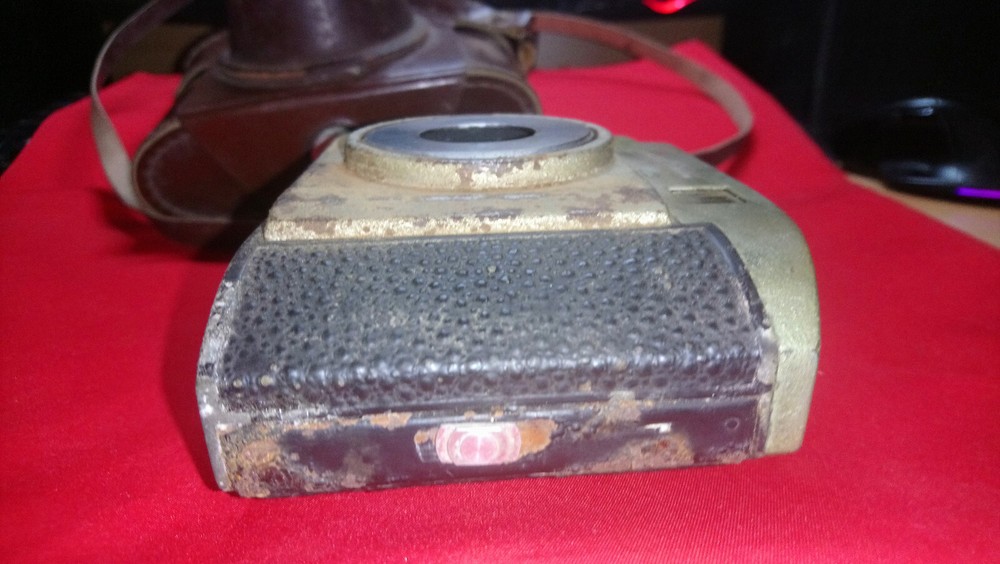 soviet vintage camera Estafeta (body) + case