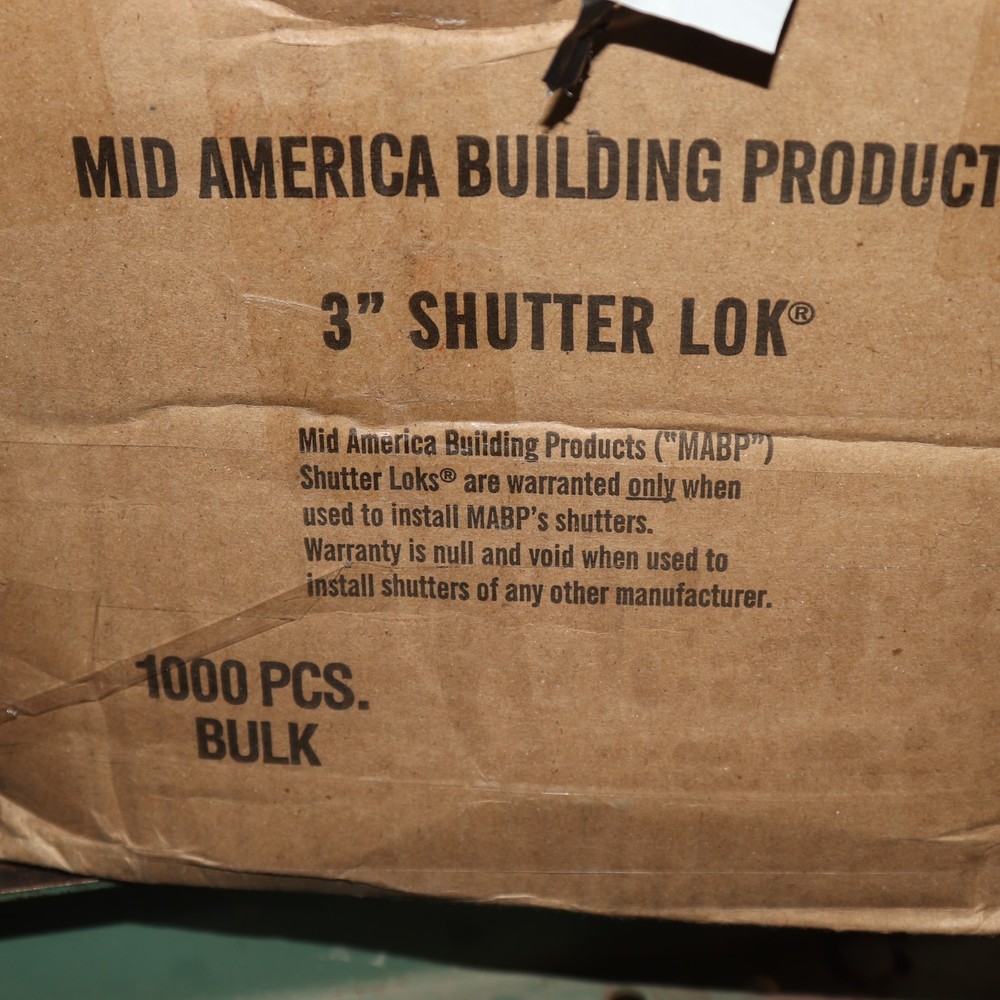 Mid America Shutter-Lok Vinyl Black