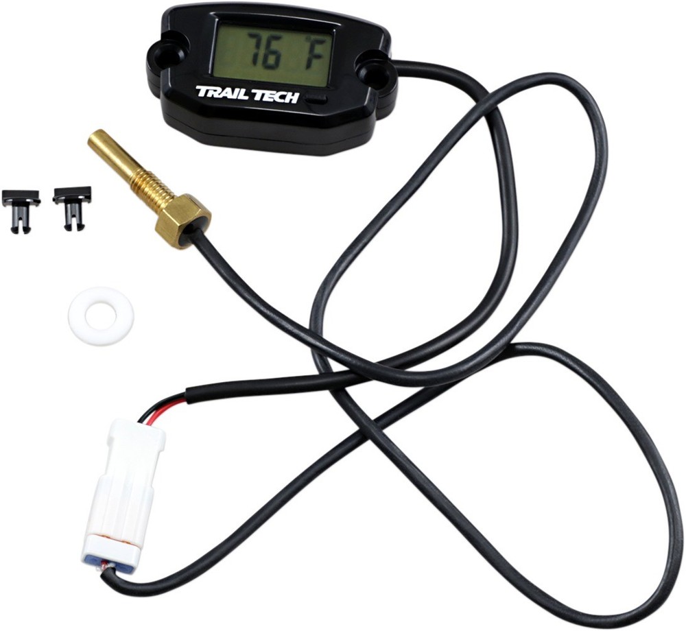 Trail Tech TTO Universal Temperature Meter Surface Mount Black M6x10 742-ES1