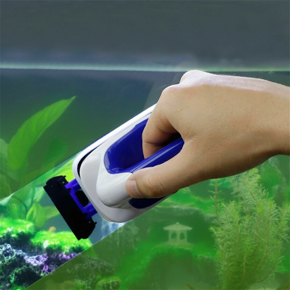 New Algae Scraper Cleaner Cleaning Floating Magnetic Brush For Aquarium