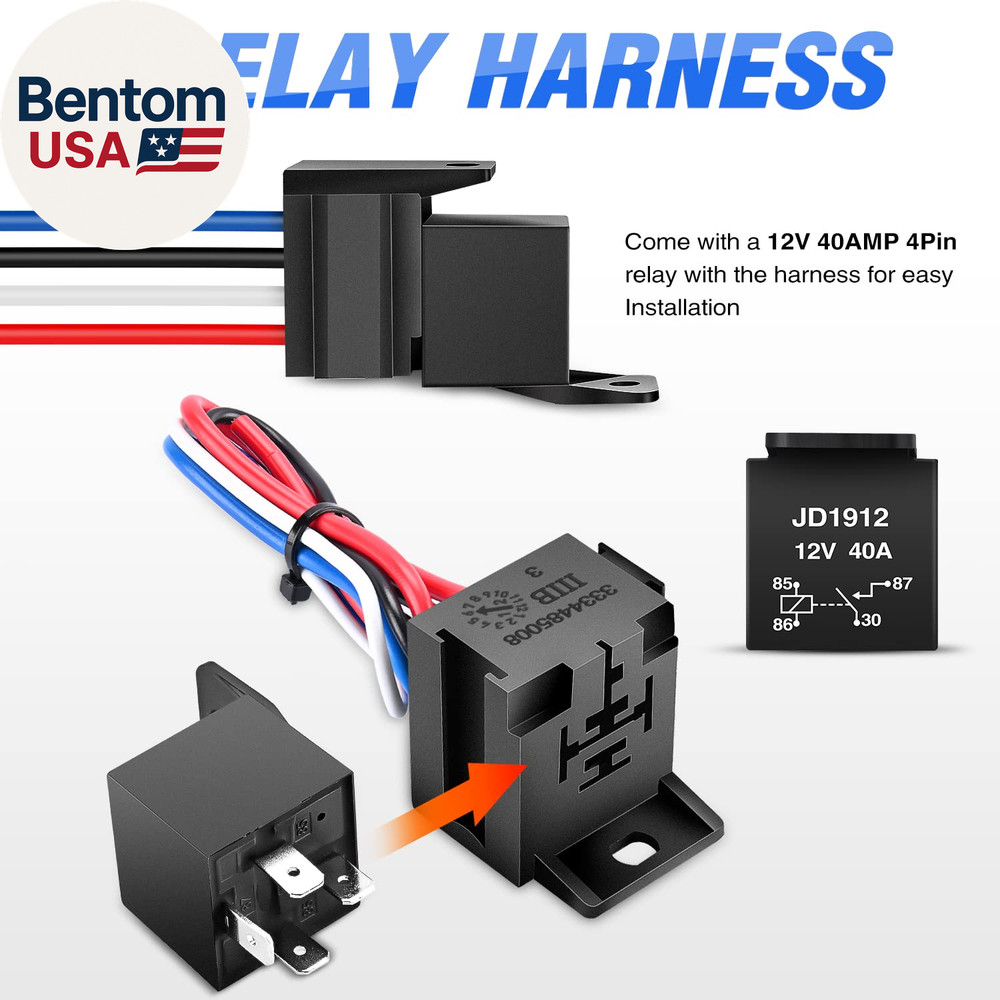 Ignition Switch Panel 12V 2 in 1 Rocker with Engine Push Button Toggle Switches