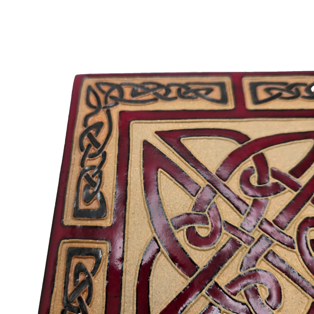 - Celtic Tile by Earthen Craft Pottery Lansing MI