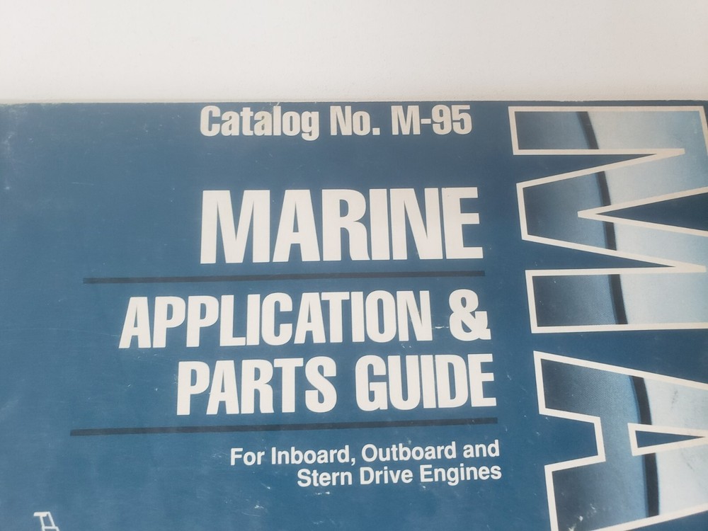 Standard Marine Application and Parts Guide Catalog M-95