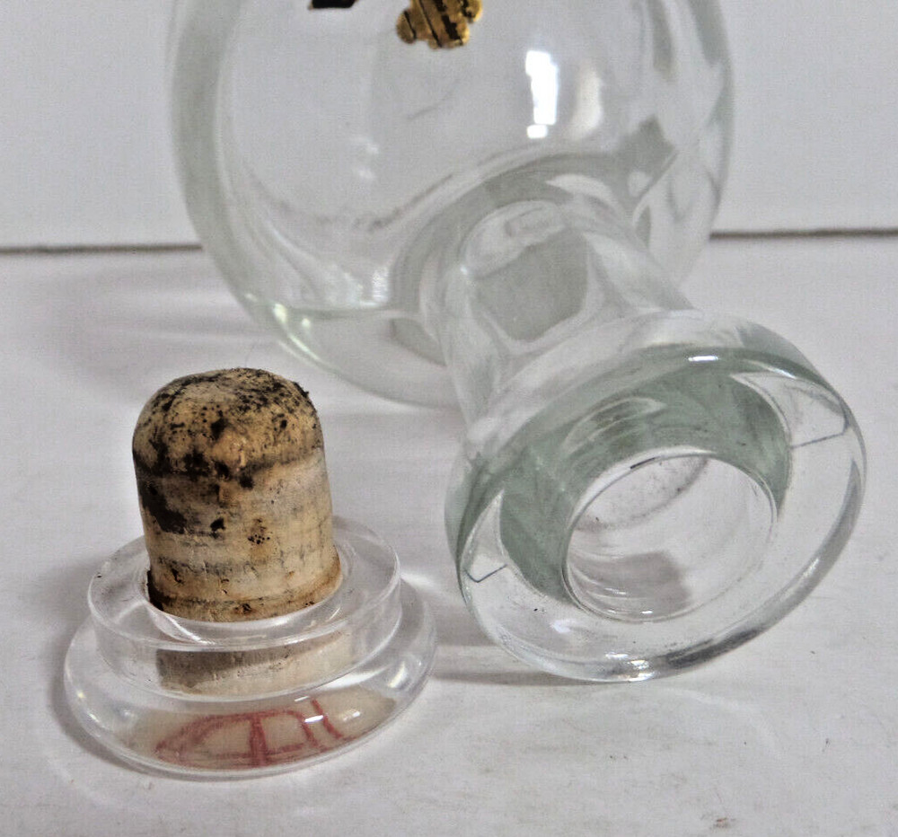 D'USSE Cognac bottle antique EMPTY