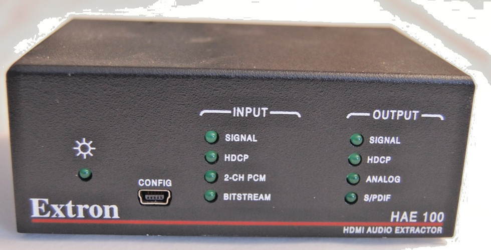 Extron HAE 100 HDMI Audio Extractor – Tested