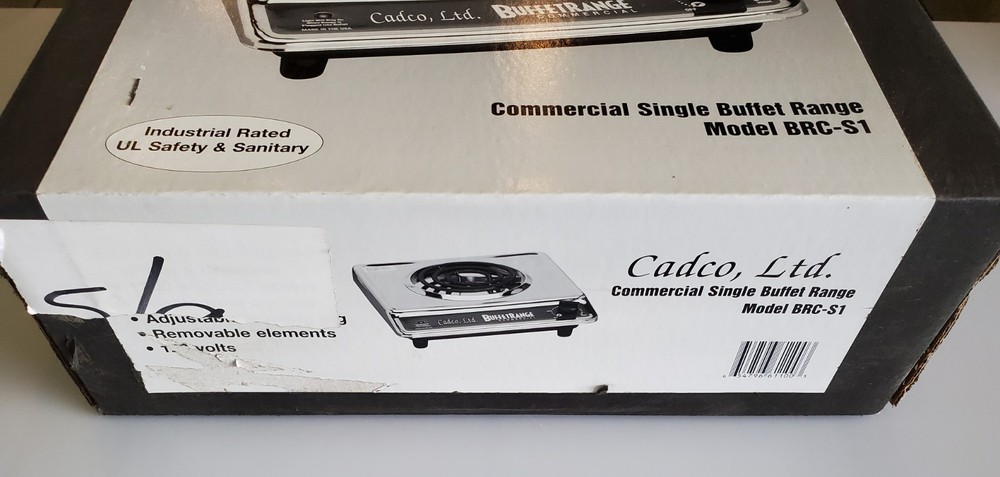 Cadco Commercial Single Buffet Range