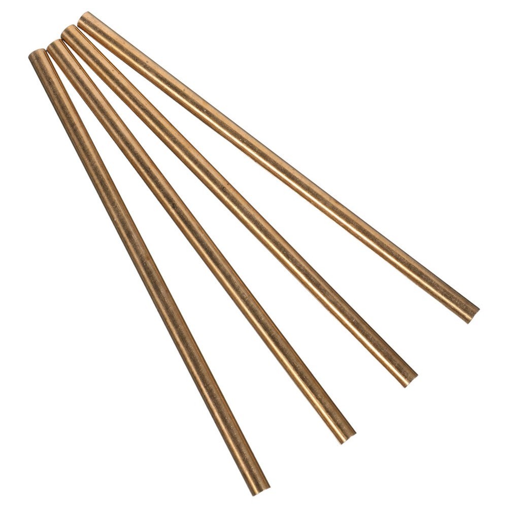 4 Pcs Handle Rivet Knife Pins Solid Brass Round Rods Dowels for Making