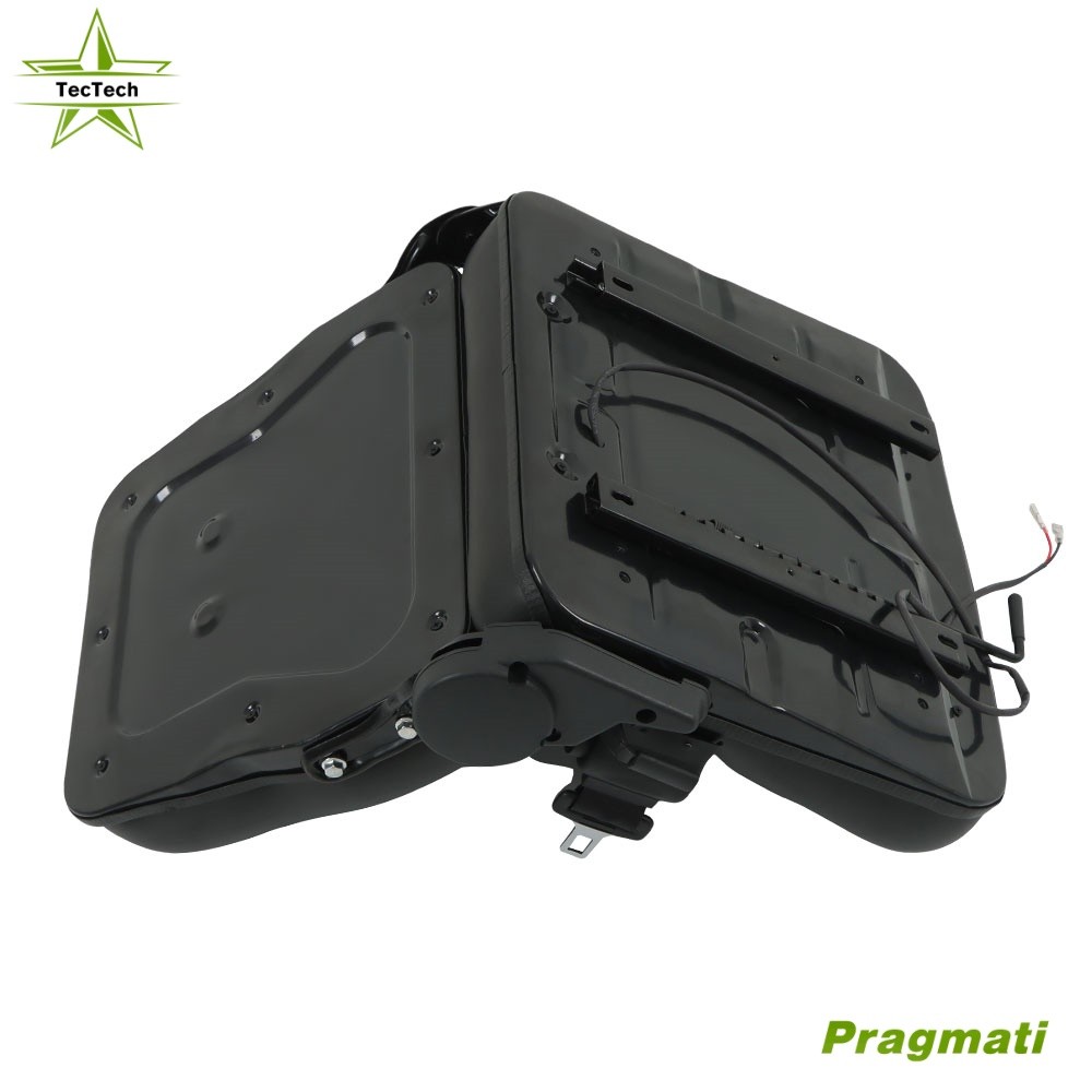 Forklift Seat Universal Adjustable Back & Seatbelt Micro Switch And Slide