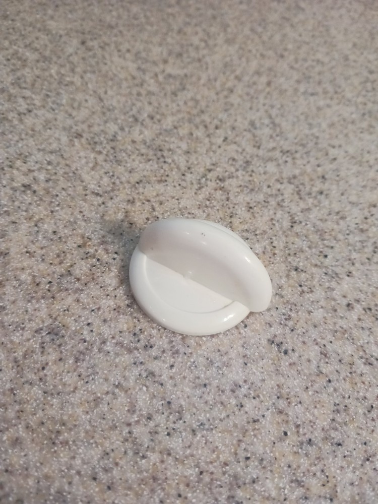 Rival Crockpot 3122 PLASTIC CONTROL KNOB Genuine OEM Part White Crock Pot Knobs