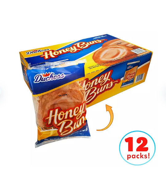 Duchess Honey Buns (3oz / 12pk) (2.Pack)