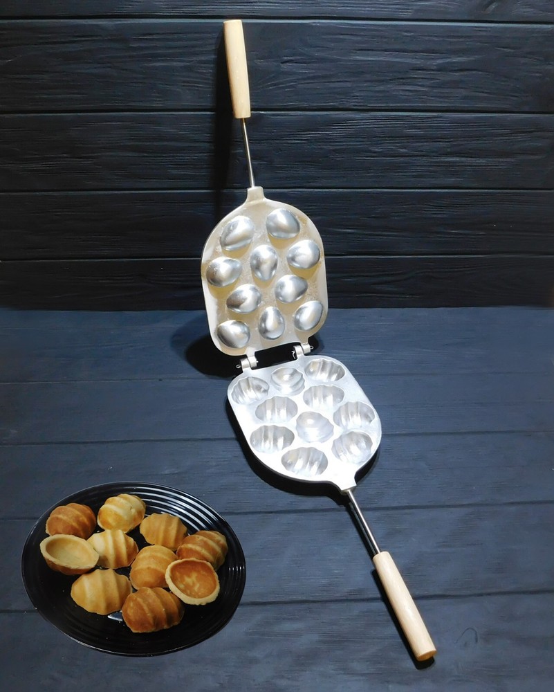 SHORTBREAD BAKING PAN MOLD RUSSIAN ORESHKI