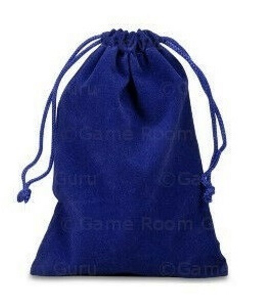 7 Piece Pastel Blue Opaque Polyhedral Dice Set w/ Blue Bag – Blue Jay