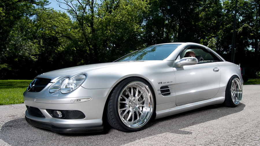 MERCEDES SL55 LOWERING LINKS KIT R230 ABC (FULLY ADJUSTABLE LINKS) MODULE