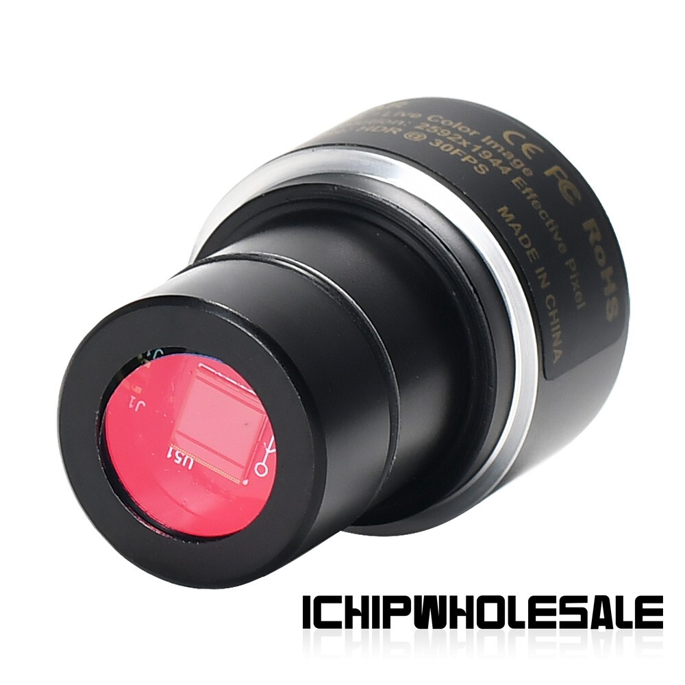 5MP Microscope Camera Digital Electronic Eyepiece USB2.0 Camera for Microscope
