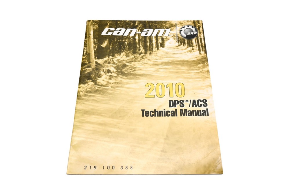 OEM Can-Am 219100388 2010 DPS ACS Technical Manual Qty 1