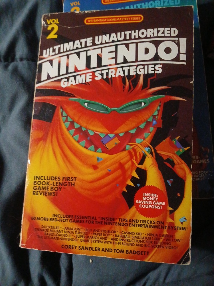 Ultimate Unauthorized Nintendo Game Strategies Vol. 2 Book Good Shape