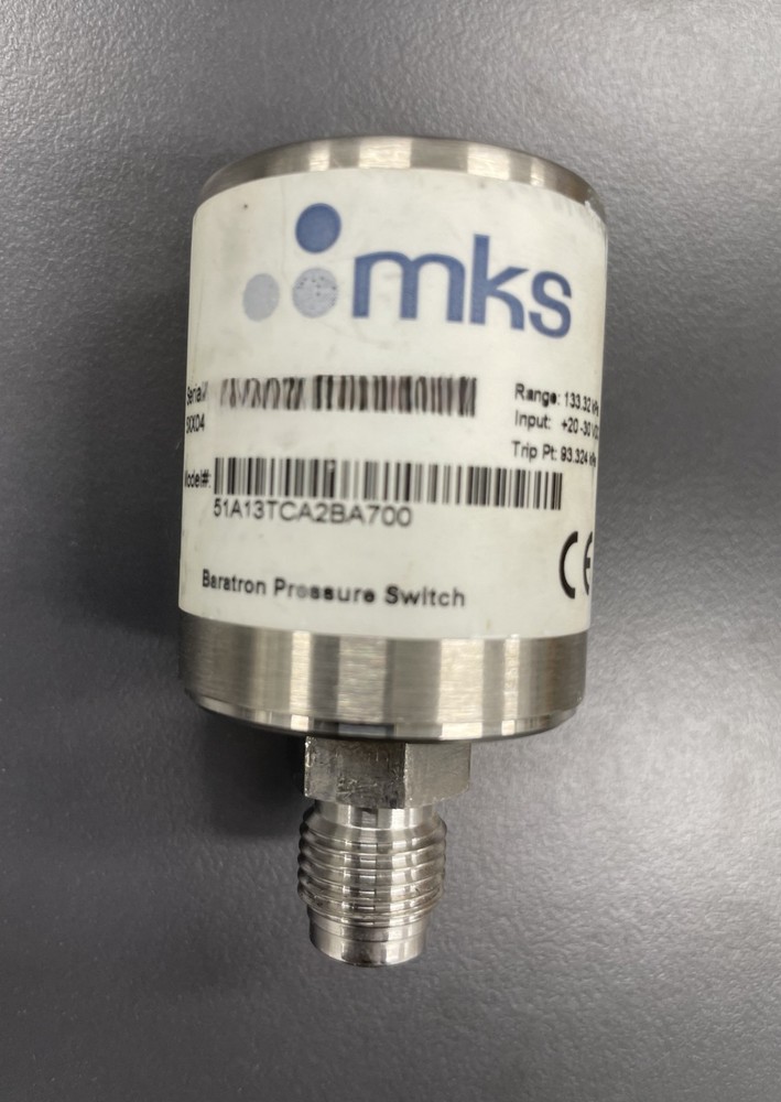 MKS BARATRON PRESSURE SWITCH 51A13TCA2BA700