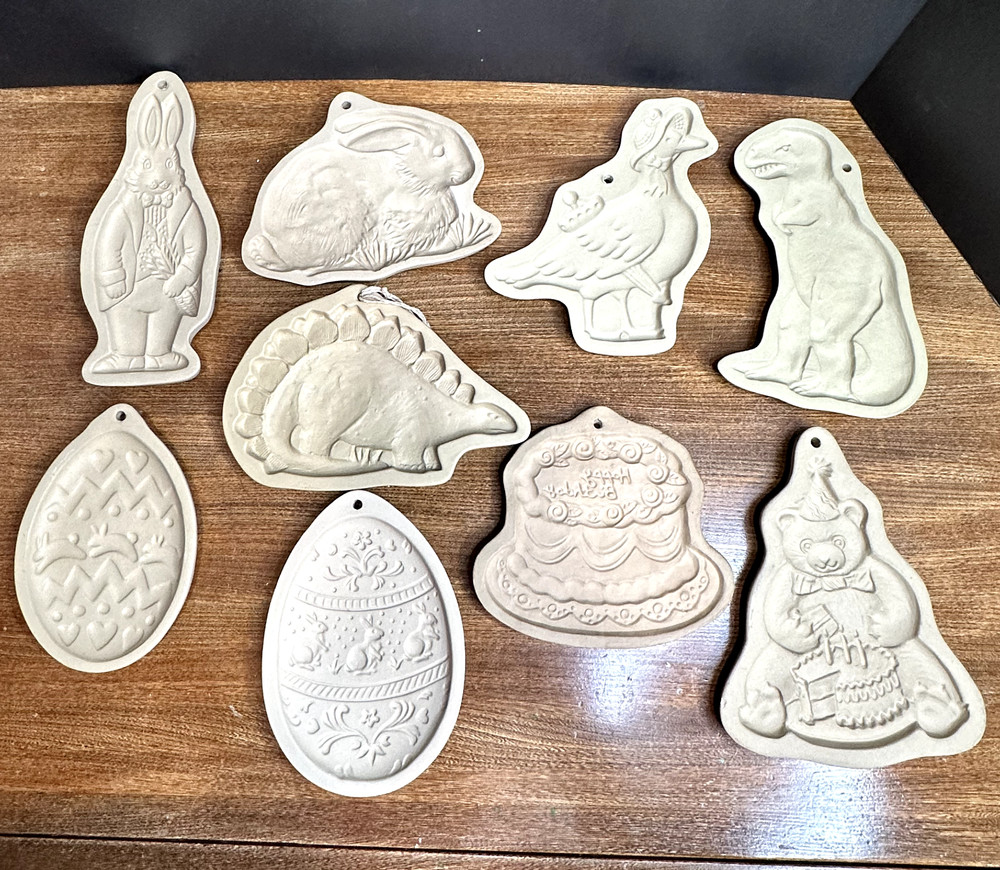 Brown Bag Cookie Art Stoneware YOU PICK
