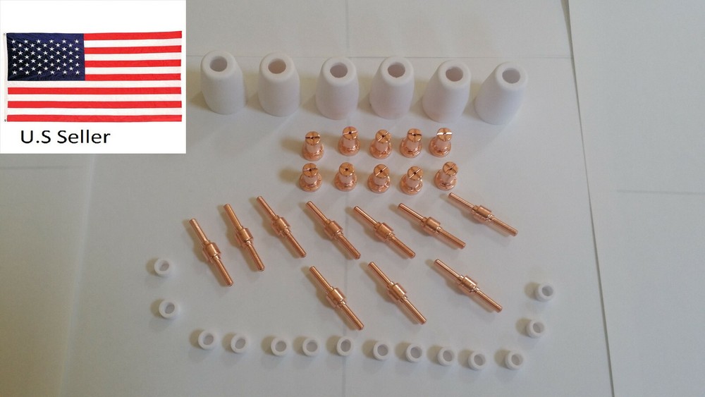 REBOOT RBC-6000D CONSUMABLES 40PCS COPPER EXTENDED FOR PLASMA CUTTER