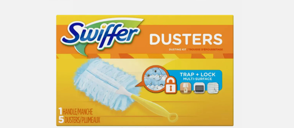 Swiffer Duster Kit Includes 1 Handle + 5 Dusters
