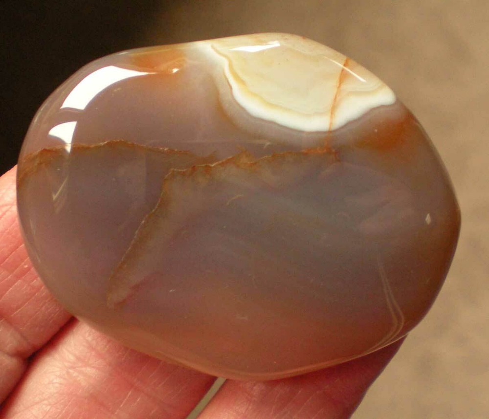 Carnelian Agate Palmstone sc707k