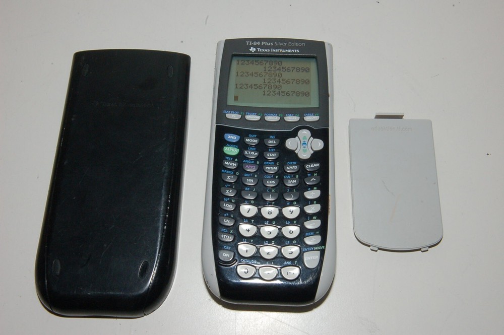 Texas Instruments TI-84+ Plus Silver Edition Graphing Calculator