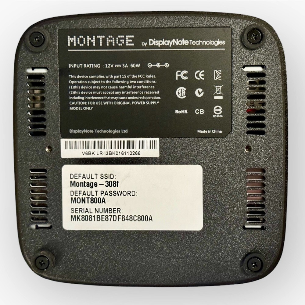 DisplayNote Montage - Wireless Presentation Screen Share Device - Display Note