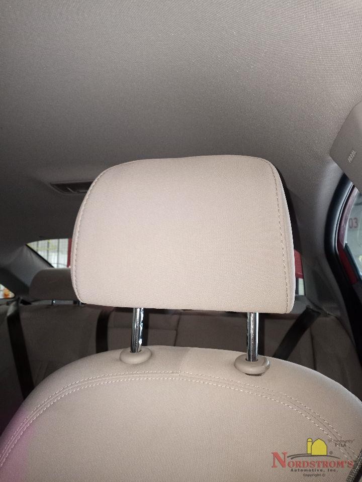 2017 Hyundai Sonata Driver Front Headrest Only Gray Cloth