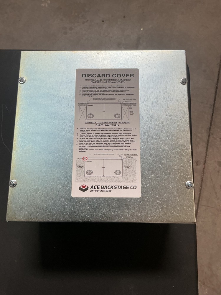 Ace Backstage Back Box ISO102BBX