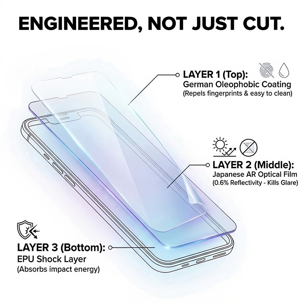 ARvue Premium Anti-Glare Screen Protector - Nintendo Switch, Lite OLED (2-Pack)