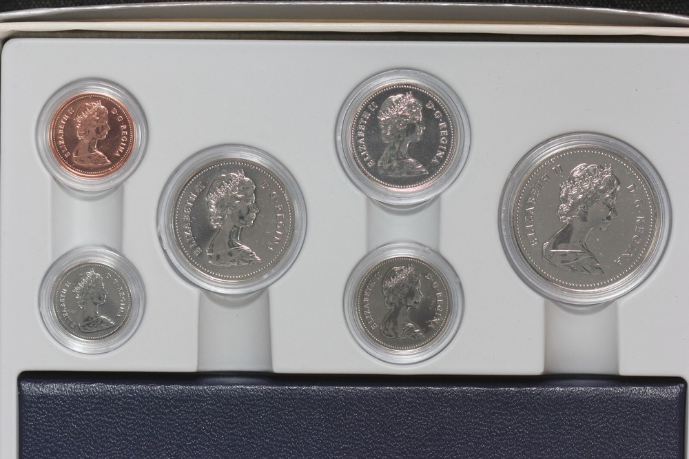 1986 Canada Specimen Set SS# 72 2IJU
