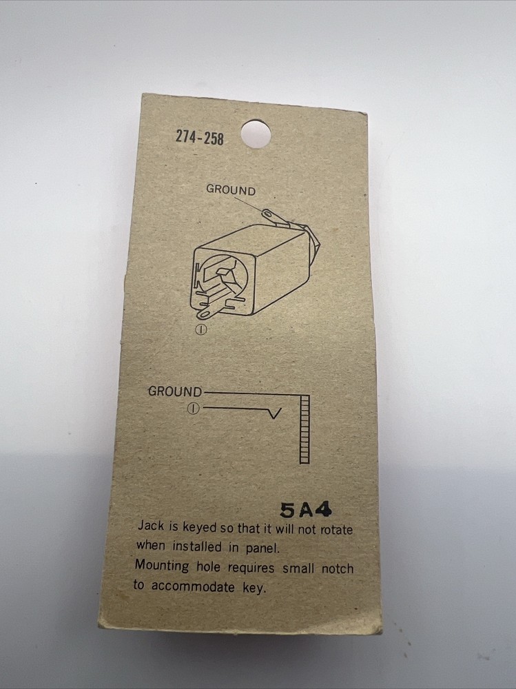 Archer 274-258 1/4” Phone Jack