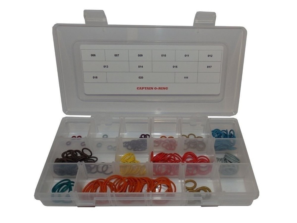 Dye DAM - COLOR CODED 5x BOX Oring Rebuild Kit