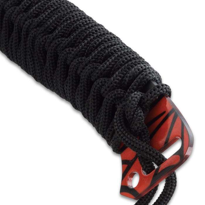 27" Full Tang Crimson Web Ninja Samurai Katana Tactical with Sheath