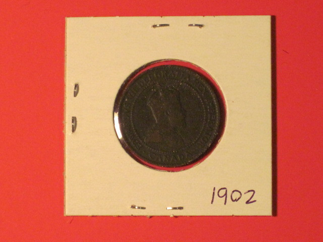 *** 1902 One Cent - Canada - KM# 8 Very nice