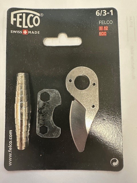Felco Part # 6/3-1 Replacement Blade, Spring and Tool