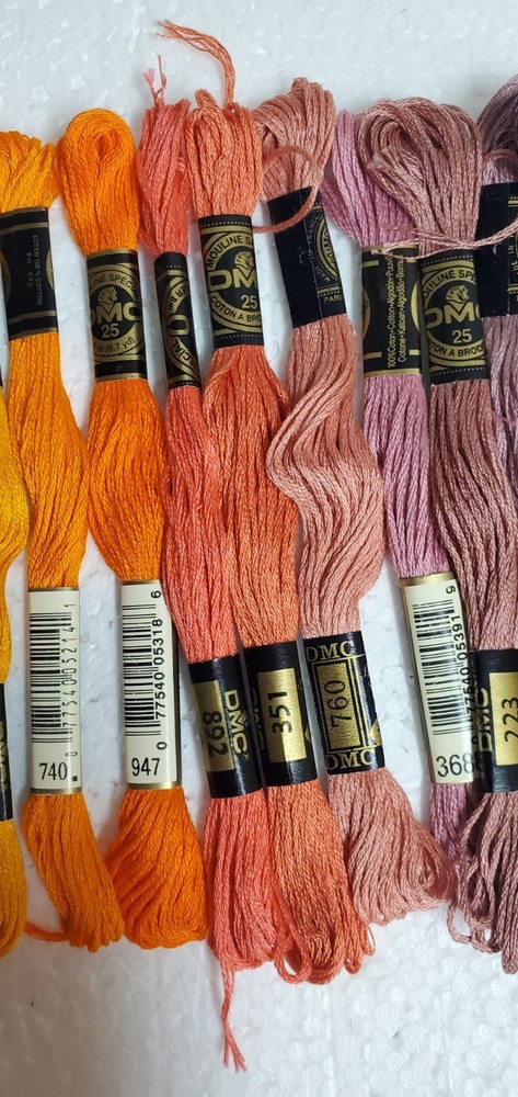 30 Skeins all DMC Embroidery Floss Thread. NO DUPLICATES
