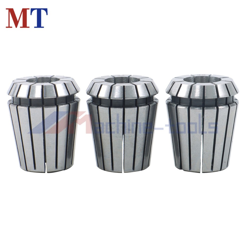 MT3 to ER32 Adapter Collet Set 18pc Spring M12 Thread for Engraving Mill