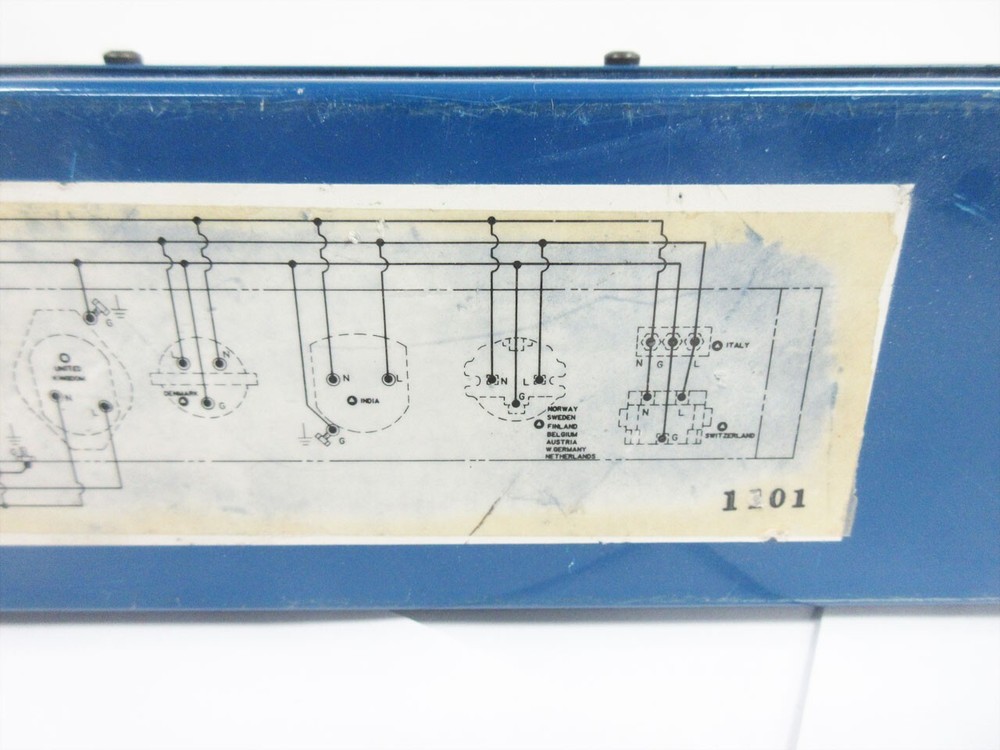 INTERPOWER 85010113 INTERNATIONAL SOCKET STRIP-RACK MOUNT - 7 SOCKET