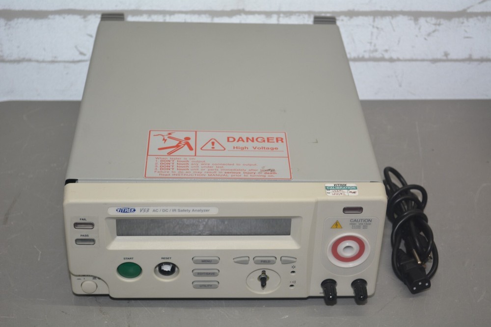 ^ Vitrek V53 AC/DC /IR Safety Analyzer #X1421